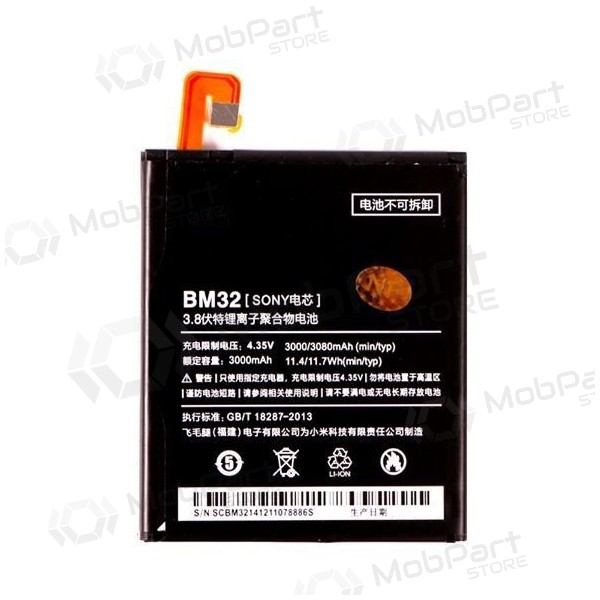 Xiaomi Mi 4 batterij, akumuliatorius (BM32)