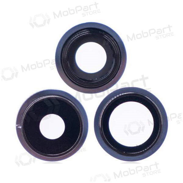 Apple iPhone 13 Pro Max camera glas (3stuks) (blauw) (met een frame)
