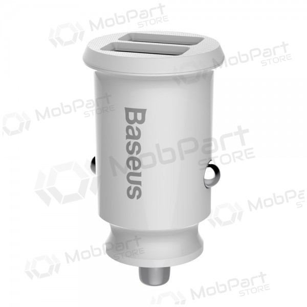 Lader automobilinis Baseus Grain (3.1A) x 2 USB CCALL-ML02 (wit)