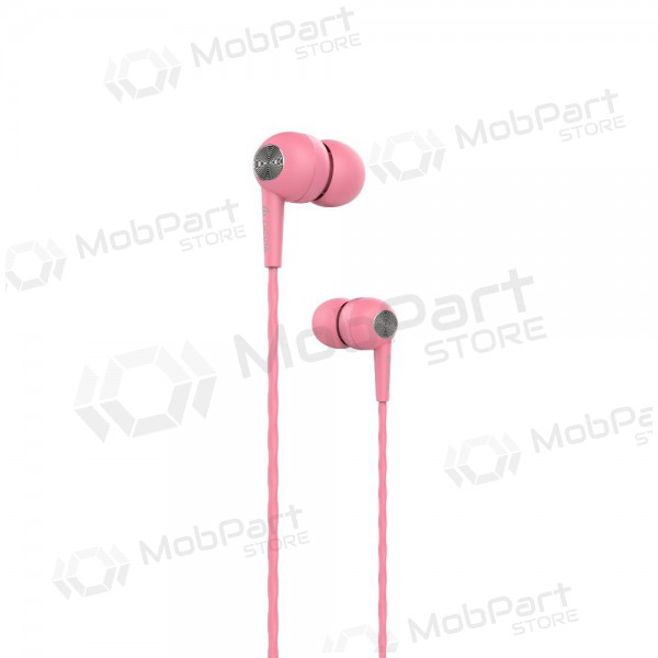 Handsfree Devia Kintone 3,5mm (roze)