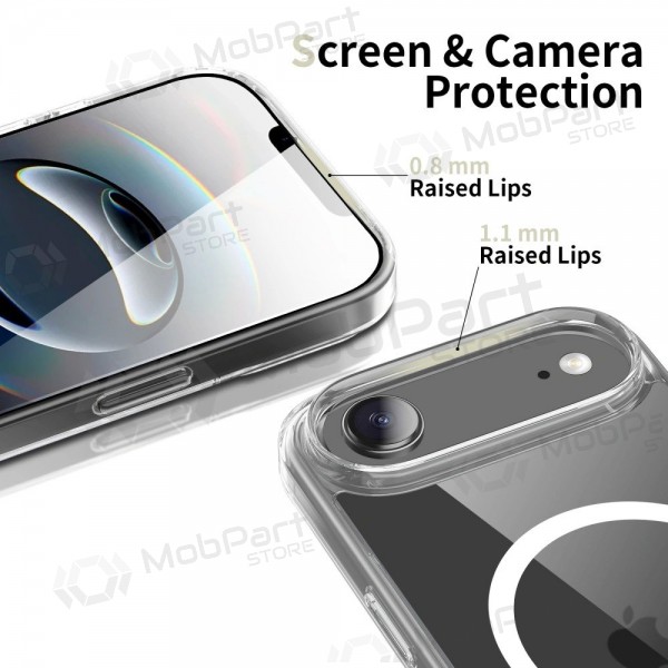 Apple iPhone Air hoesje - Tech-Protect Flexair Hybrid MagSafe (transparant)