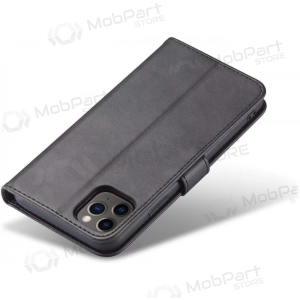 Apple iPhone 16e hoesje - Wallet Case- (zwart)