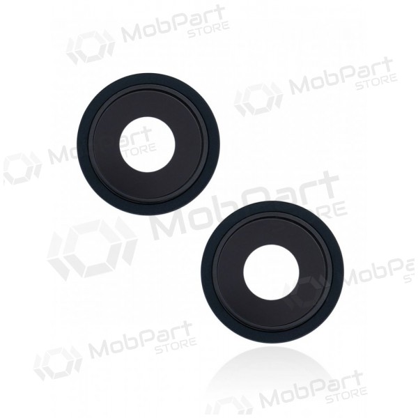 Apple iPhone 13 mini camera glas (2stuks) (Midnight) (met een frame)