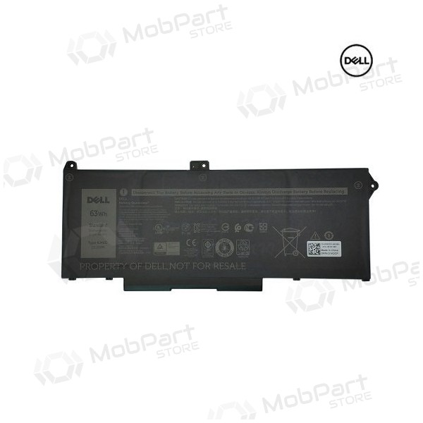 DELL RJ40G, 63Wh, 3941mAh laptop batterij - PREMIUM