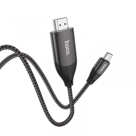 Kabel Hoco UA16 Type-C to HDMI 2.0m grijs