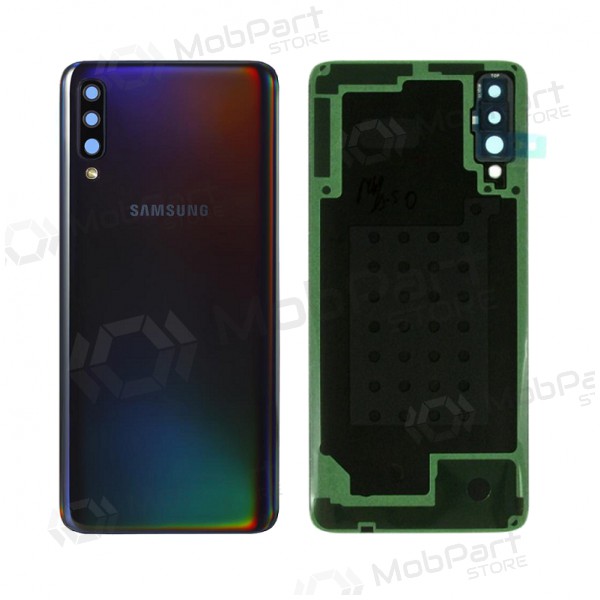 Samsung A705 Galaxy A70 2019 achterkant (zwart) (gebruikt grade C, origineel)