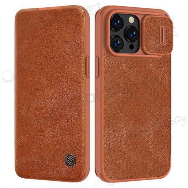 Apple iPhone 14 Pro hoesje - Nillkin Leather (bruin)