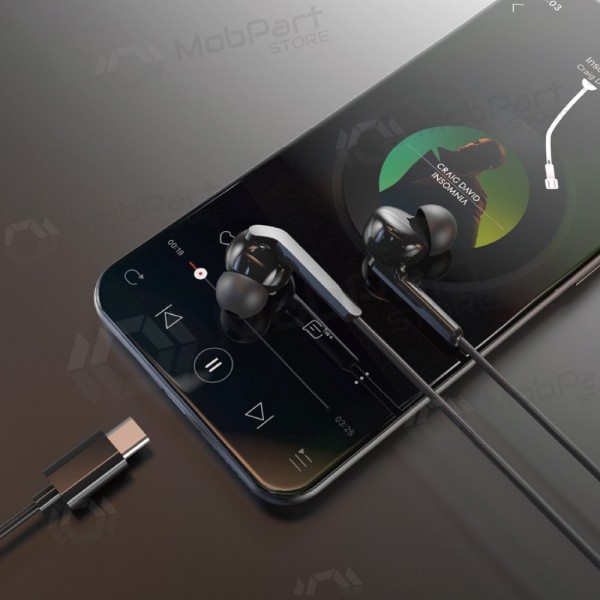 USB-C koptelefoon Dudao X3C+ zwart