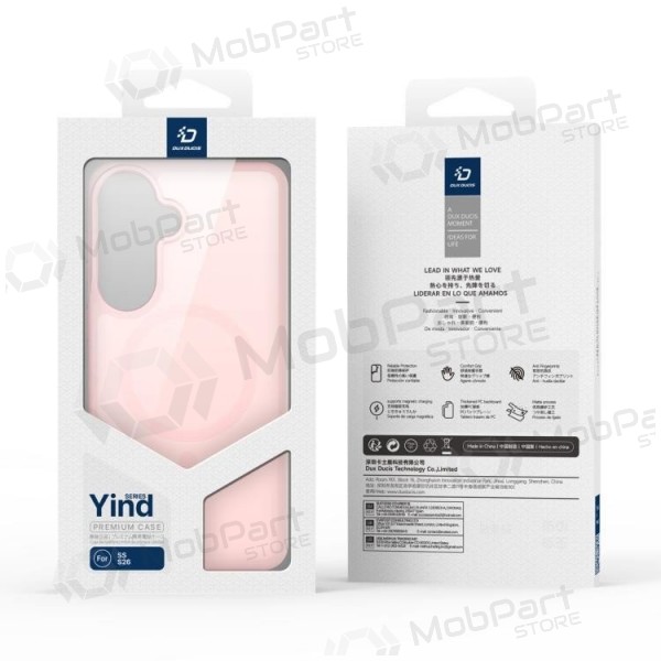 Samsung Galaxy S26 Ultra hoesje - Dux Ducis Yind MagSafe (roze)