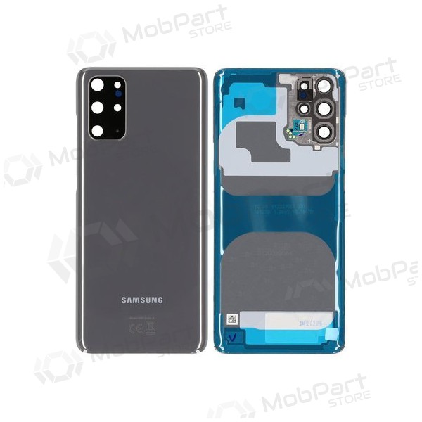 Samsung G985 / G986 Galaxy S20 Plus achterkant grijs (Cosmic Grey) (gebruikt grade B, origineel)