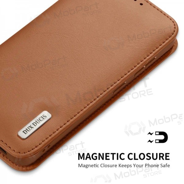 Samsung Galaxy S25 Edge hoesje - Dux Ducis Hivo (bruin)