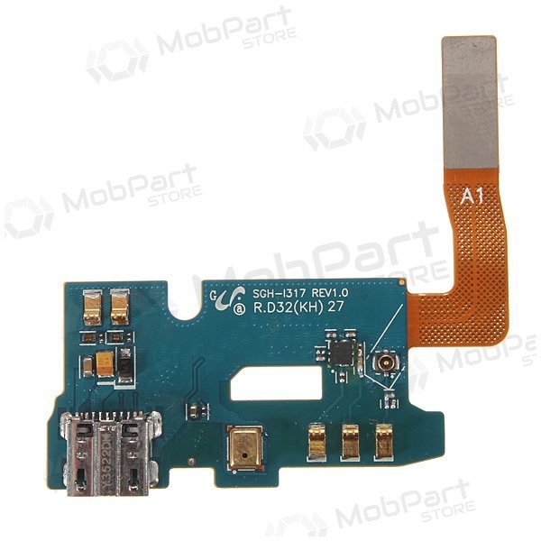 Samsung N7100 Galaxy Note 2 / N7105 Galaxy Note 2 oplaadconnector en microfoon