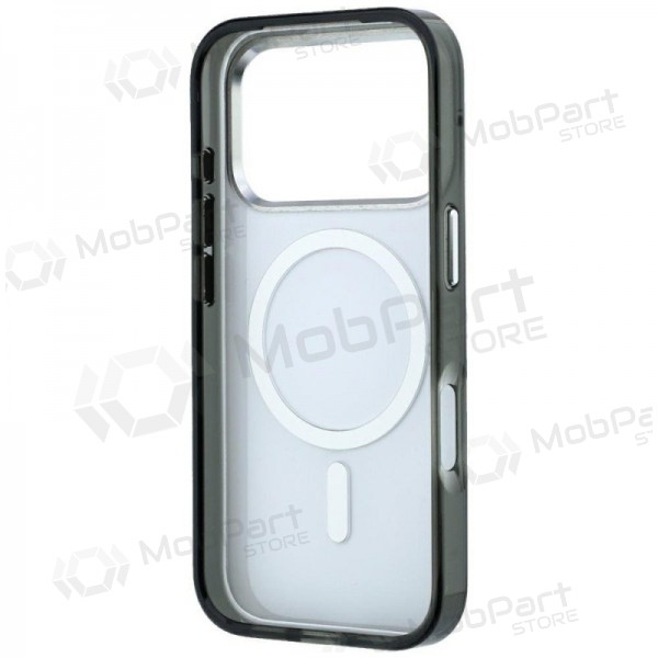 Apple iPhone 18 Pro hoesje -Karl Lagerfeld PU Semi Wrap Smooth Sketch Bodies MagSafe- (zwart)