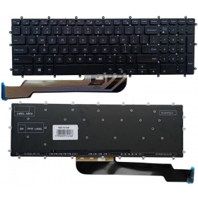 Toetsenbord DELL Inspiron 5570, 5565, 7566, 7567, 3579, met achtergrondverlichting