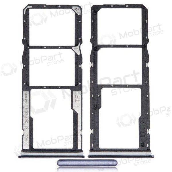 Xiaomi Redmi Note 10 SIM-kaarthouder (zwart / grijs)