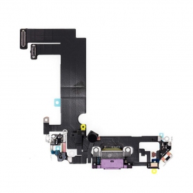 Apple iPhone 12 oplaadconnector en microfoon (violetinė)
