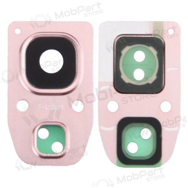 Samsung A320F Galaxy A3 (2017) / A520F Galaxy A5 (2017) / A720F Galaxy A7 (2017) camera glas (roze)