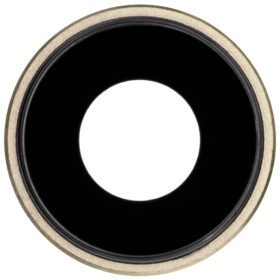 Apple iPhone XR camera glas (geel) (met een frame)