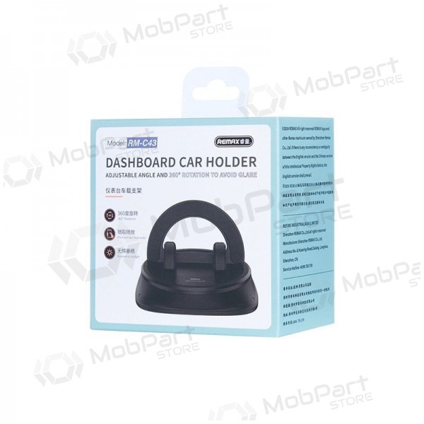 Autotelefoonhouder Remax RM-C43 (dashboard) zwart