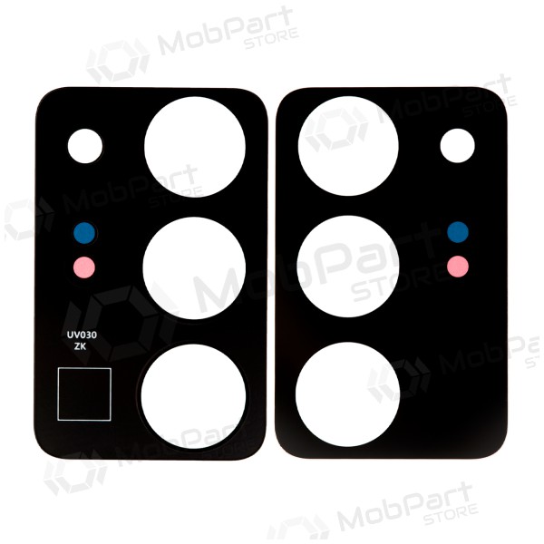 Samsung N985 / N986 Galaxy Note 20 Ultra camera glas (zwart) (origineel) (sevice pack)