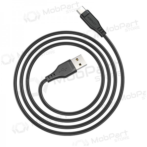 USB kabel Acefast C3-04 USB-A to USB-C 1.2m zwart