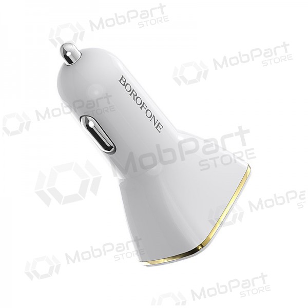 Lader automobilinis Borofone BZ11 x 2 USB (2.1A) (zwart)