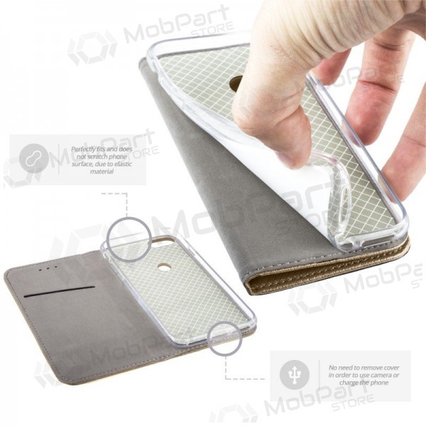 Apple iPhone 11 Pro Max hoesje - Smart Magnet (goud)