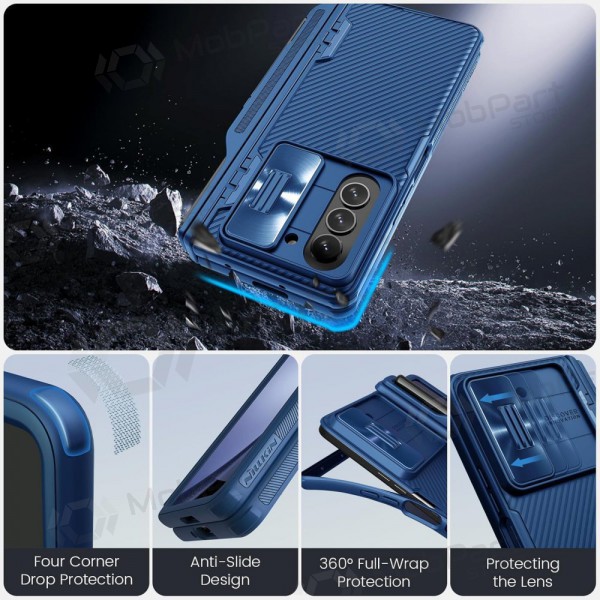 Samsung Galaxy Z Fold4 hoesje - Nillkin CamShield Pro (blauw)