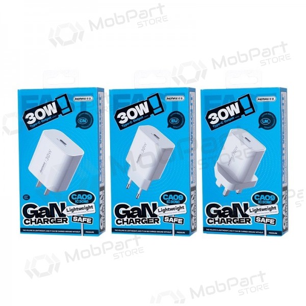 Telefoonoplader Remax CA09 30 W USB-C wit