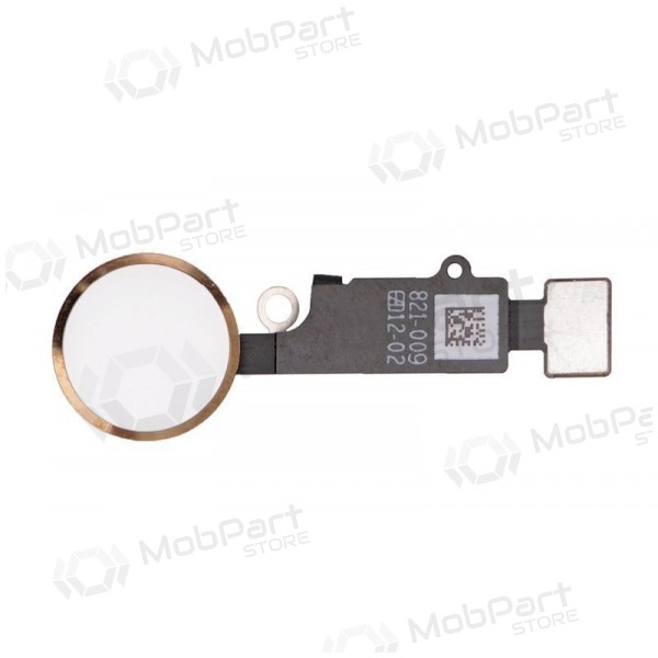 Apple iPhone 7 / 7 Plus / 8 / 8 Plus Aansluiting voor HOME-knop JC Final Edition v4 (mechanical press) (gouden)