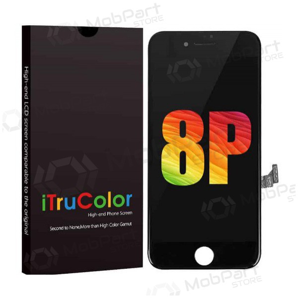 Apple iPhone 8 Plus scherm (zwart) (Premium)