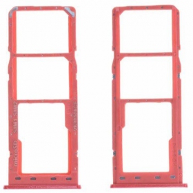 Samsung A105 Galaxy A10 2019 SIM-kaarthouder (rood)