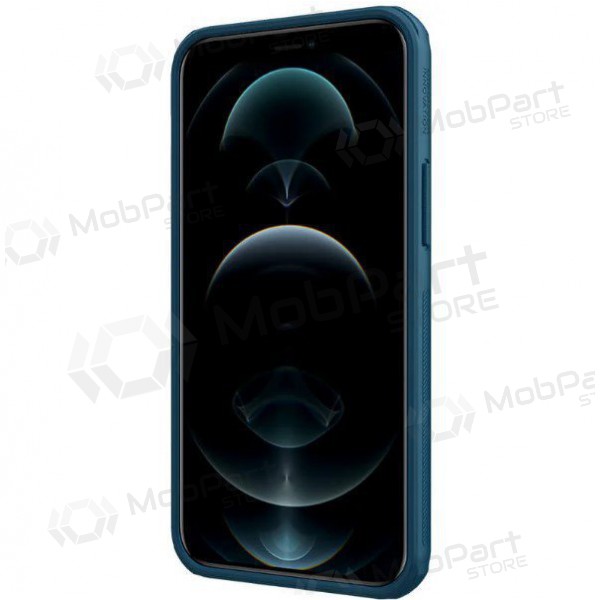 Apple iPhone 15 Pro hoesje „Nillkin Frosted Shield“ (blauw)