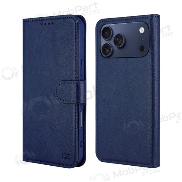 Hoesje HDD Clasp Wallet Case Samsung S901 S22 5G blauw
