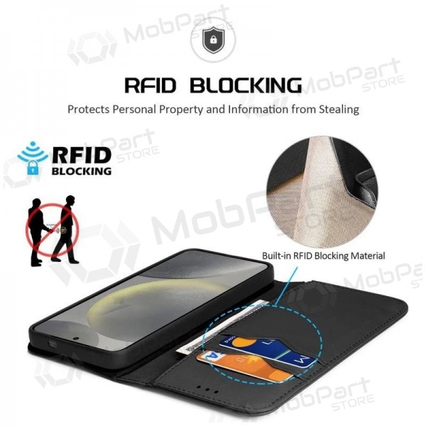 Samsung Galaxy S25 hoesje - Dux Ducis Hivo (zwart)