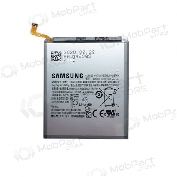 SAMSUNG G980 Galaxy S20 batterij / accu (4000mAh)