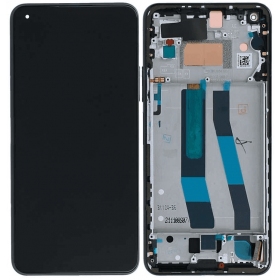 Xiaomi 11 Lite 5G NE scherm (wit) (met een frame) (origineel)