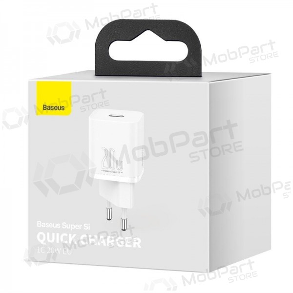 Lader buitinis Baseus Super Si 20W wit CCSUP-B02