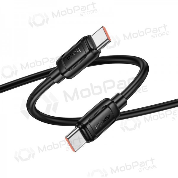 USB-C kabel Hoco X115 USB-C naar USB-C 1 m 240 W zwart