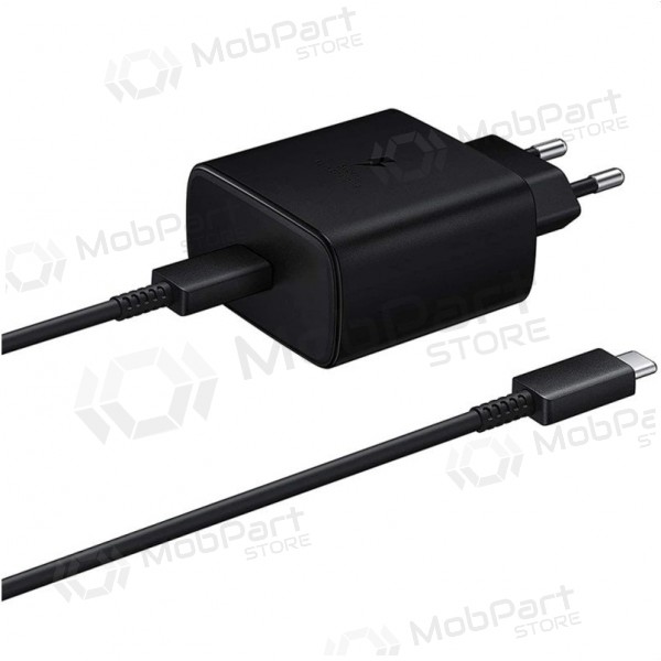 Lader origineel Samsung EP-TA845 45W + Type-C kabel 25W zwart