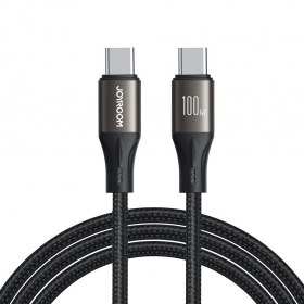 USB kabel Joyroom SA25-CC5 USB-C to USB-C 100W 1.2m zwart