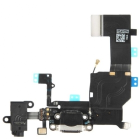 Apple iPhone 5C oplaadconnector en microfoon (zwart)