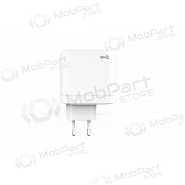 Lader BeHello USB-C 45W PD + 2 USB (wit)