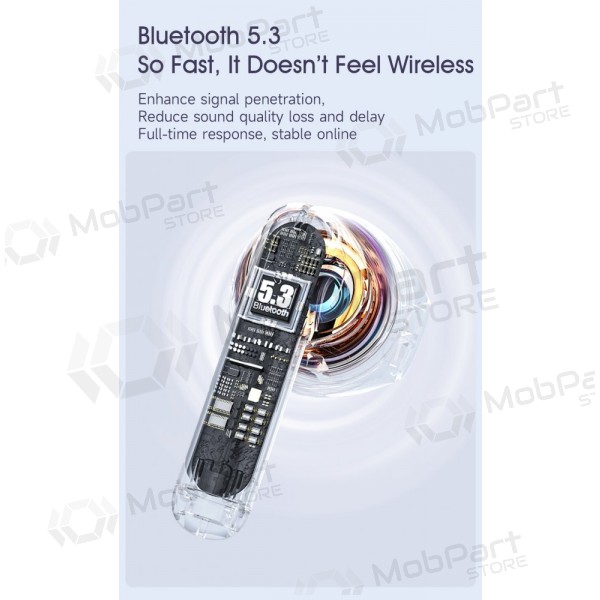Draadloze hoofdtelefoon met microfoon Dudao U8 Bluetooth USB-C zwart