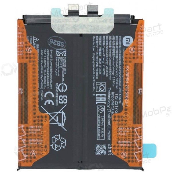 Xiaomi 15T Pro batterij, accu (BP5H) (origineel)