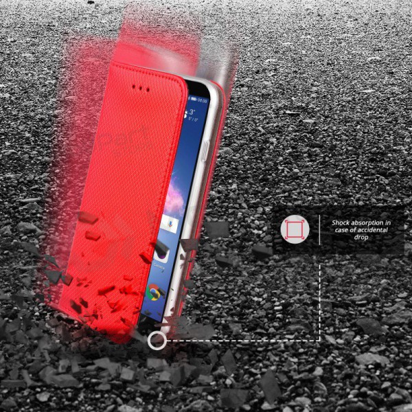 Apple iPhone 13 hoesje - Smart Magnet (rood)