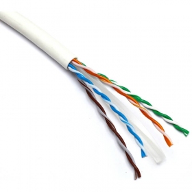 Netwerkkabel Excel 190-074 Cat6 U/UTP (LZSH, B2CA, wit, rol 305m.)