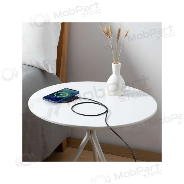 Lader draadloze Baseus Digital LED Display Gen2 15W CCED000001 (zwart)