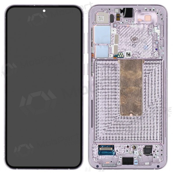 Samsung Galaxy S23+ scherm (levandų) (met een frame) (origineel)
