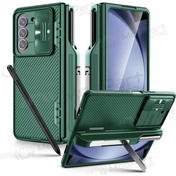 Samsung Galaxy Z Fold4 hoesje - Nillkin CamShield Pro (groen)